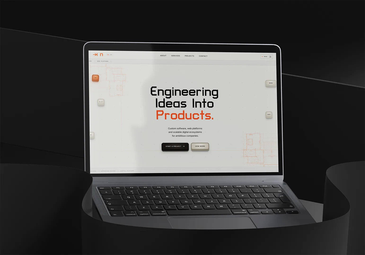 ncode digital — Branding y desarrollo web para startup tecnológica de software educativo